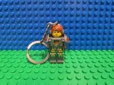 Lego Aaron Fox Key Chain Minifigure Nexo Knights 853520 CMF Lot Rare Retired HTF