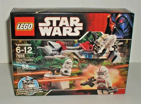 LEGO Star Wars: Clone Troopers Battle Pack (7655) New, Sealed Box