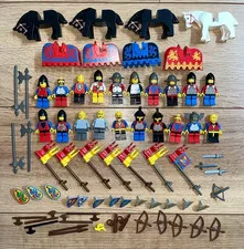 LEGO Minifigure Castle Knight Soldier Lot Set Bulk Sale