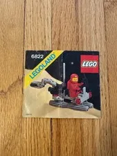 Lego Space Digger (6822) Instruction Booklet Only