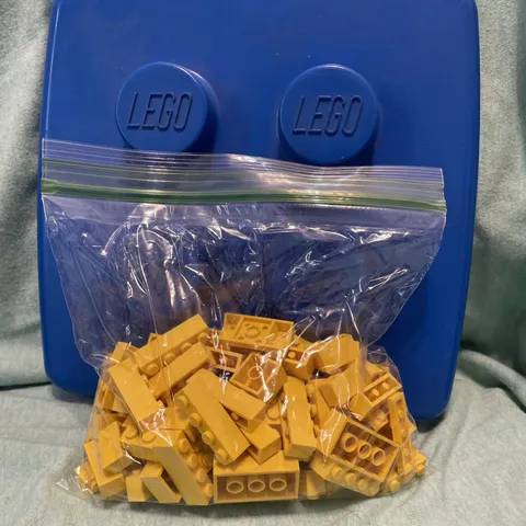 LEGO Bulk Lot 100 Pieces Yellow Assorted Bricks & Blocks