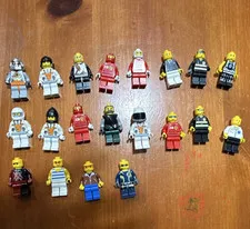 LEGO Assorted Minifigures Lot Bundle - Multiple mini figures. Lot of 20