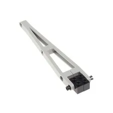 1x LEGO Crane Arm Complete 16x1x1 Gray Brick 1x2 Pins Jib 3700 2636
