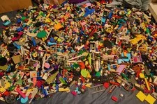 PROMOTIONAL LISTING ONLY, DM FOR PRICE. LEGO 55lbs Bulk Mixed parts lot