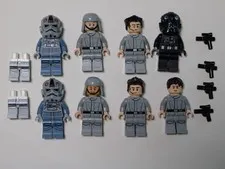 LEGO Star Wars Imperial Crew Lot Of (8) Minifigures! + Extras! - Army Builder!
