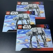 LEGO Star Wars - Motorized Walking AT-AT (10178) Instruction Manuals 1-3 USED.