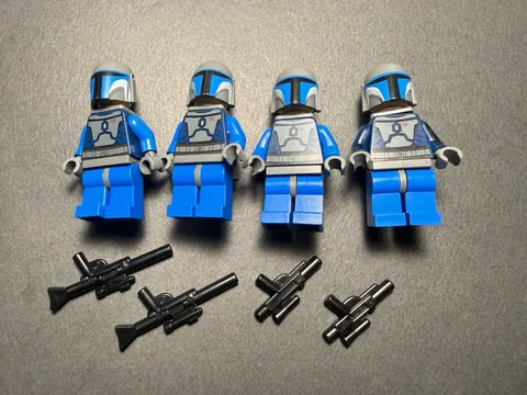 LEGO Star Wars Mandalorian Death Watch Warrior Minifigure Lot Sw0296