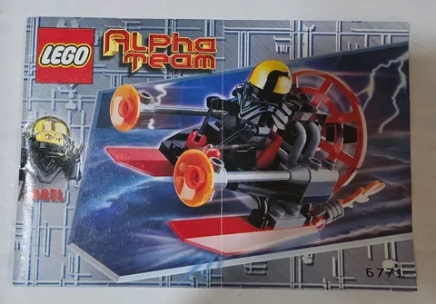 Vintage LEGO Alpha Team "Ogel Command Striker" #6771 Instruction Manual Only.