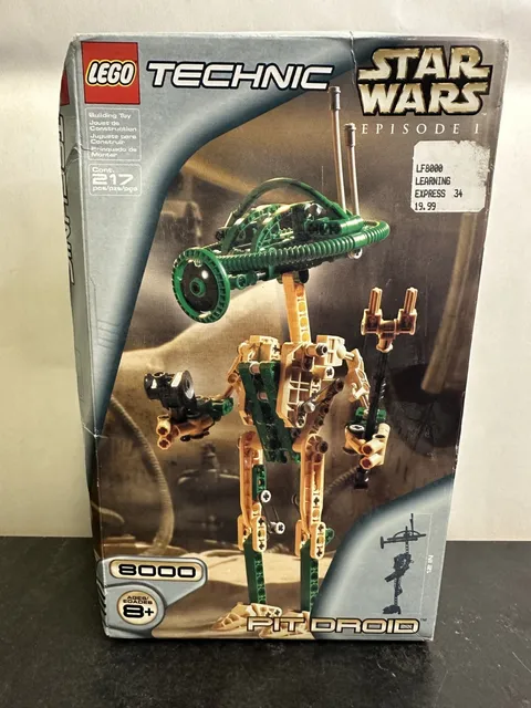 LEGO Technic Star Wars Pit Droid (8000) 2000 NEW SEALED Damaged Box