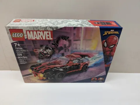 LEGO 76244 Marvel Miles Morales vs. Morbius New & Sealed
