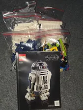 LEGO Star Wars R2-D2 75308 With Instruction Manual