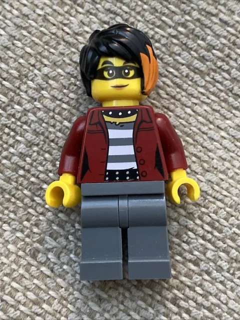Lego City Police Crook Female Daisy Kaboom Minifigure 60268 60246