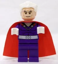 LEGO Marvel 76022 X-Men vs. The Sentinel sh0119 Purple Outfit Magneto Minifigure