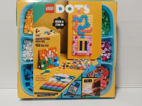 Lego Dots Design And Stick On Adhesive Patches Mega Pack, 41957
