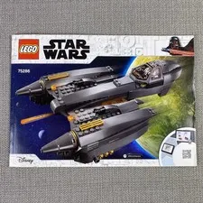LEGO INSTRUCTIONS 75286 Star Wars General Grievous Starfighter Book Manual ONLY