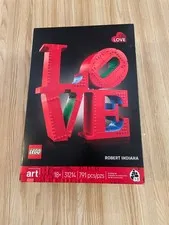 Lego Art 31214 Robert Indiana LOVE Set Unopened 791 Pieces