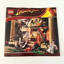 LEGO Indiana Jones Indiana Jones and the Lost Tomb 7621 277pc Box Indy.