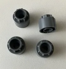 LEGO 4x Technic Driving Ring Extension 8 Teeth Inside & Outside DB GREY #35186