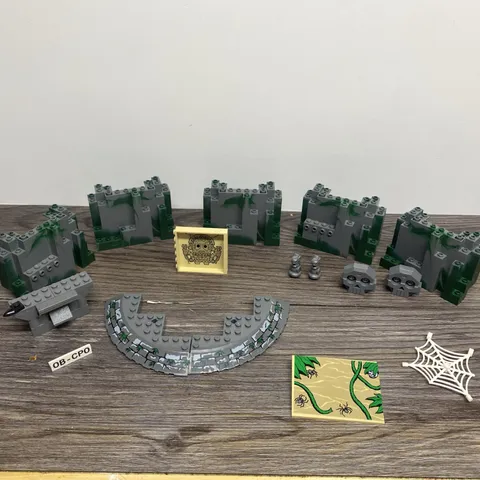 Lot Of Lego Parts From #7623 Indiana Jones: Temple Escape Only