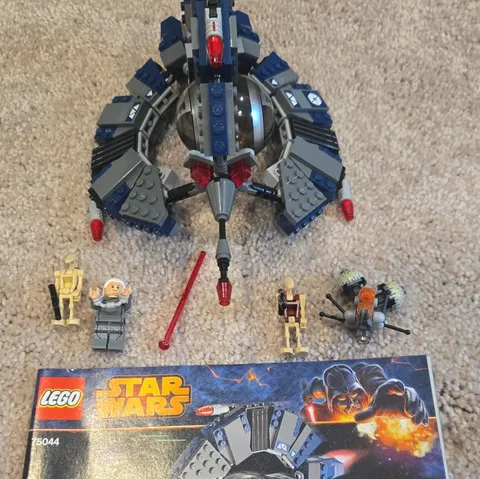 LEGO Star Wars 75044 Droid Tri-Fighter Complete Set 262pc