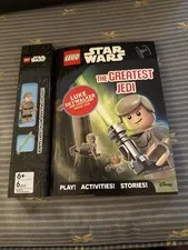 LEGO Star Wars: The Greatest Jedi Book w/ Luke Skywalker Minifigure Disney - NEW