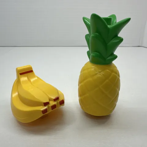 Rare Lego Duplo Pineapple Fruit & Bananas -  Food - Zoo Farm Tropical Island