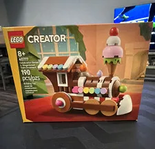 LEGO Creator Celebration Series Gingerbread Train Ornament 40777 190 pcs sealed
