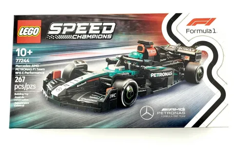 Lego 77244 Speed Champions Formula 1 Mercedes-AMG Petronis Team 251 Pieces New
