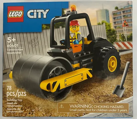 LEGO City 60401 Construction Steamroller