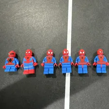 LEGO Spider-Man Minifigure Lot of 6  Good Condition