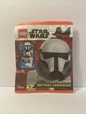 Lego Star Wars Minifigure Imperial Commando Paper Bag Polybag Sealed Rare