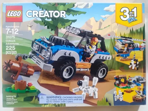 🔥LEGO 31075 Outback Adventures 100% Complete w/Minifigure, Box & Instructions