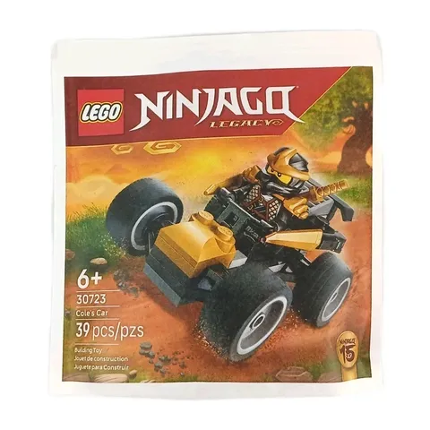 LEGO® Ninjago™ Cole's Car Paper Bag 39 Piece Building Set 30723