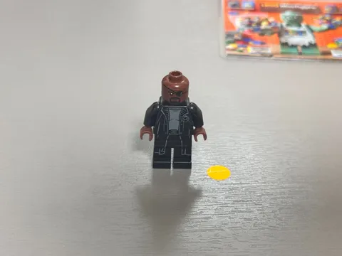 LEGO MARVEL SUPER HEROES NICK FURY BEANIE MINIFIGURE sh758 76196