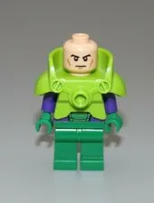 LEGO Superman Lex Luthor in Battle armor minifigure 10724 Batman