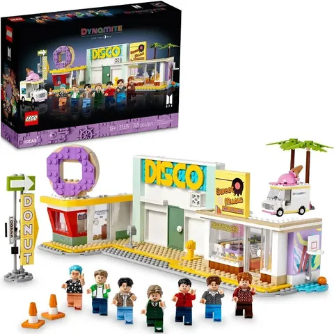 LEGO BTS Dynamite Disco Complete Set (21339) with box and instructions PRE-OWNED