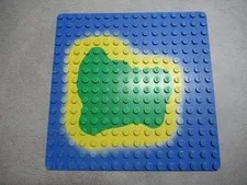 Lego Base Plate | Baseplate | 16x16 | 3867p01 from Pirates 6260 | 6265