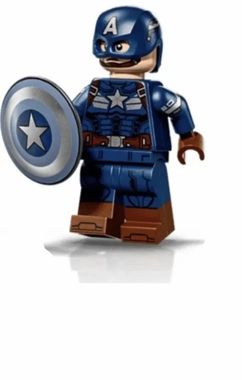 LEGO 76354 Marvel S.H.I.E.L.D. Helicarrier Captain America Minifigure