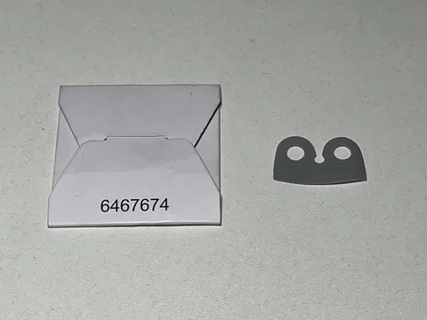 LEGO Light Bluish Gray Minifigure Cape 102509 w/ Sleeve 6467674 Genuine