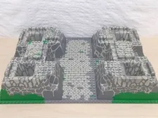 LEGO 8781 Knight Kingdom Castle Ruins Molded Base Plate Part