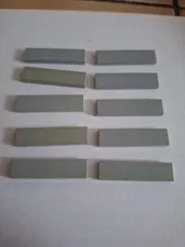 No 353 10x Lego Tile 1x4 2431 Light Grey
