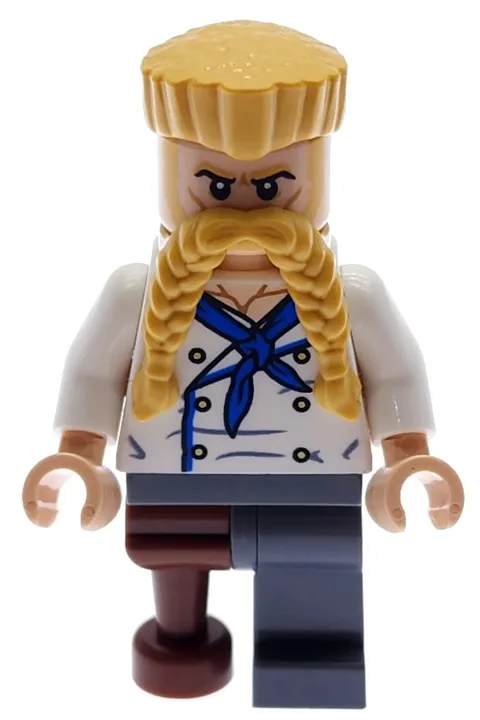 LEGO One Piece Chef Zeff Minifigure The Baratie Floating Restaurant 75640