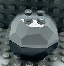 Lego 30293 30294c01 Boulder rock dark bluish gray