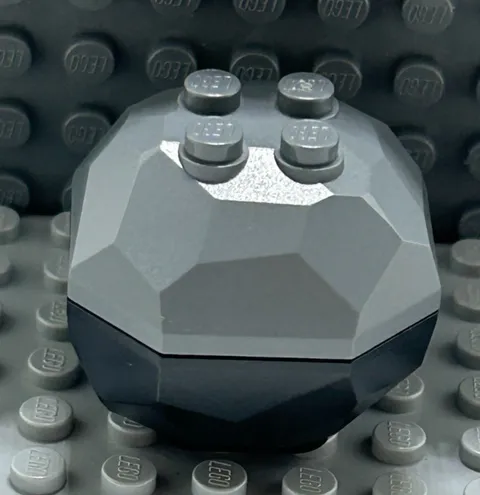 Lego 30293 30294c01 Boulder rock dark bluish gray