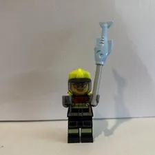 LEGO® Fire Fighter Minifigure - City Town - 60393 (cty1544) Female Helmet Rescue