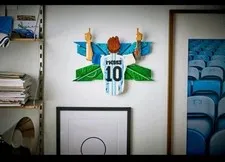 LEGO Editions Lionel Messi Celebration 43018 Building Set Soccer Wall Art