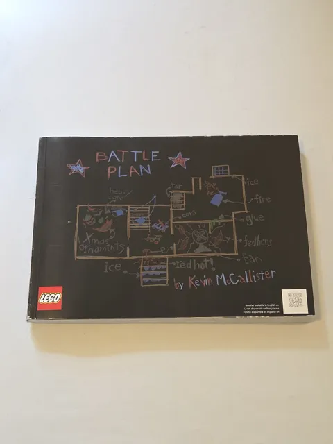 LEGO Ideas 21330 Home Alone Battle Plan Instruction Manual Booklet ONLY