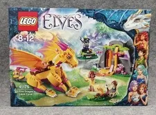Lego Fire Dragon's Lava Cave 41175 Used