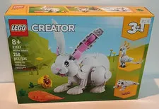 LEGO 31133 White Rabbit Creator 3-in-1 New Factory Sealed in Box Minor Wear