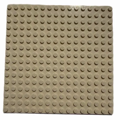 LEGO 16 X 16 5”x5” WHITE #91405 BASEPLATE W/ UNDERSIDE RIBS PREOWNED GREAT COND.